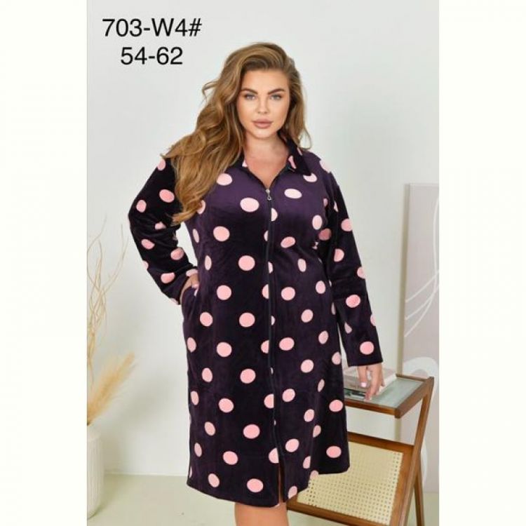 Купить Халат Brilliant 703-W4 purple на obuv-plus.com.ua