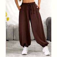 Купить Штаны спорт Arina 1698 brown на obuv-plus.com.ua