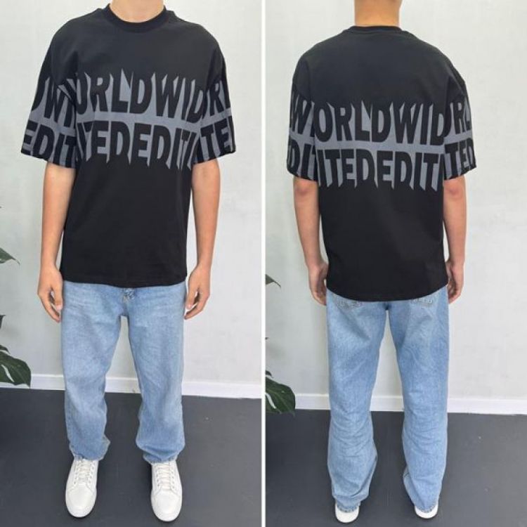 Купить Футболка i8denim 90571 black на obuv-plus.com.ua