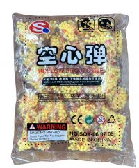 Купить G264877\SQY-05  6ММ М'ЯКА ГУМОВА ДЛЯ АРБІЗУ (1 * 80 МАЛА УПАКОВКА, 1 УПАКОВКА 50 КАПСУЛ) ЖОВТА на obuv-plus.com.ua