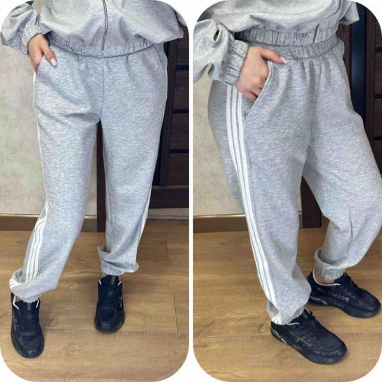 Купить Штаны спорт Valentina 210 grey на obuv-plus.com.ua