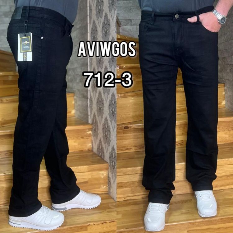 Купить Джинсы God Baron 712-3 black на obuv-plus.com.ua