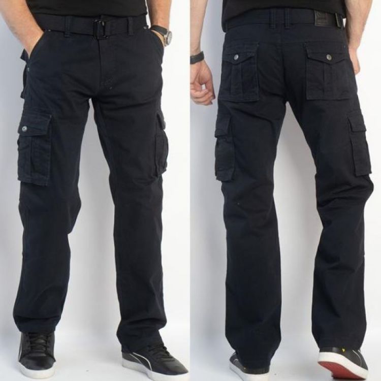 Купить Штаны Maxim Jeans 1672-8 black на obuv-plus.com.ua