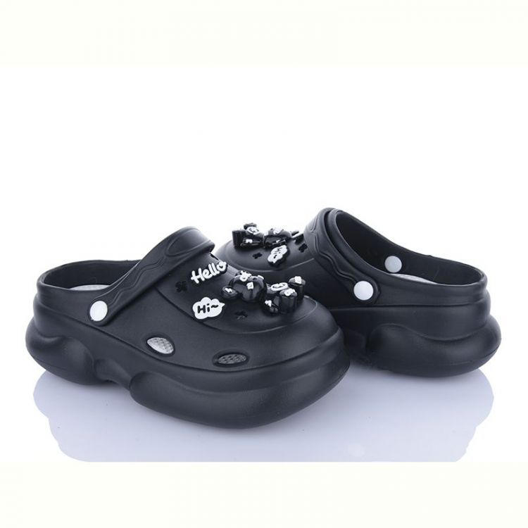 Купить Кроксы Lion-Lu 8893 black на obuv-plus.com.ua