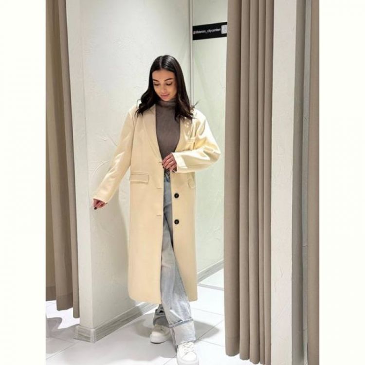 Купить Пальто i8denim Women TB117 beige на obuv-plus.com.ua