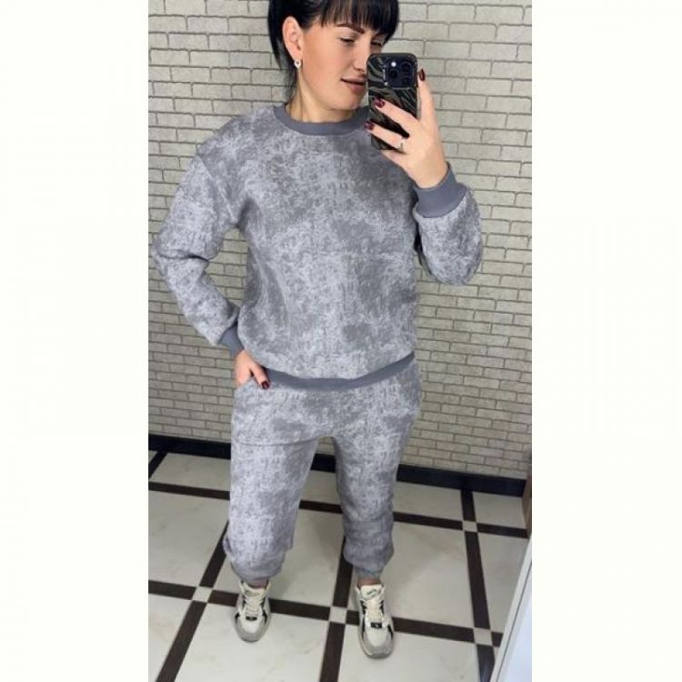 Купить Костюм спорт Valentina 085 l.grey на obuv-plus.com.ua
