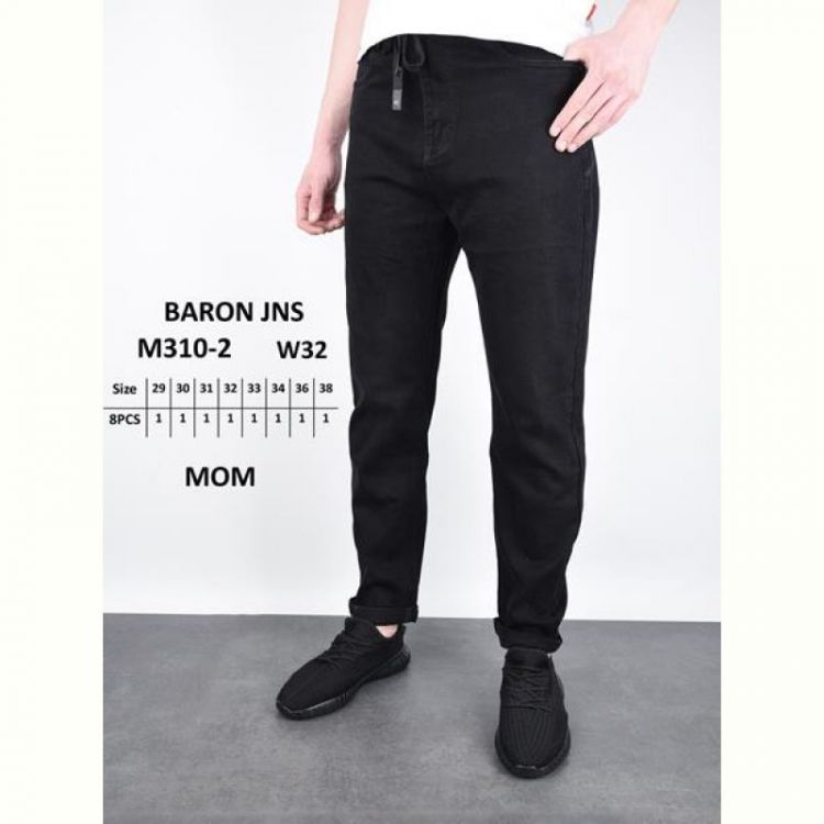 Купить Джинсы God Baron 310-2 black на obuv-plus.com.ua
