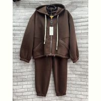 Купить Костюм спорт Valentina 091-1 brown на obuv-plus.com.ua