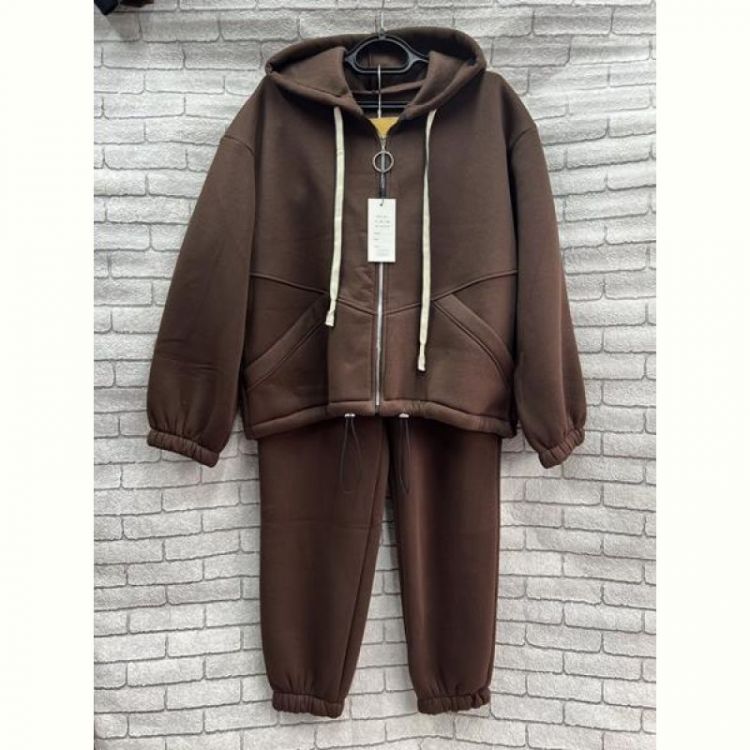 Купить Костюм спорт Valentina 091-1 brown на obuv-plus.com.ua