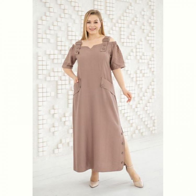 Купить Платье Romeo life RL1003 beige на obuv-plus.com.ua
