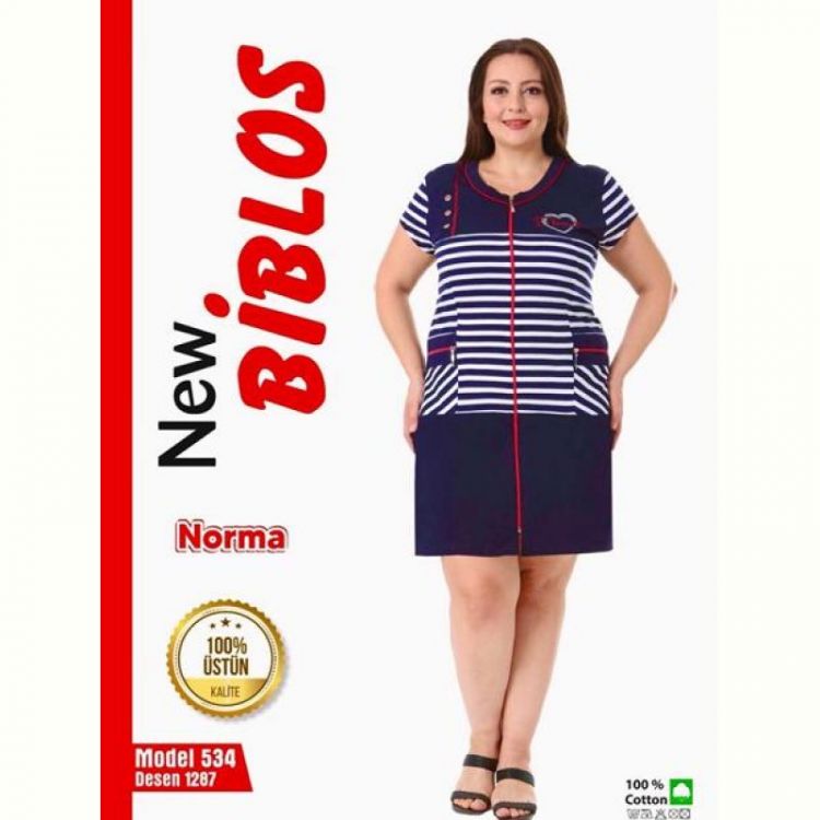Купить Халат Cotpark 534-1287 navy на obuv-plus.com.ua