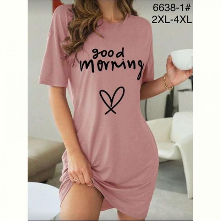 Купить Ночнушка Anion 6638-1 pink на obuv-plus.com.ua