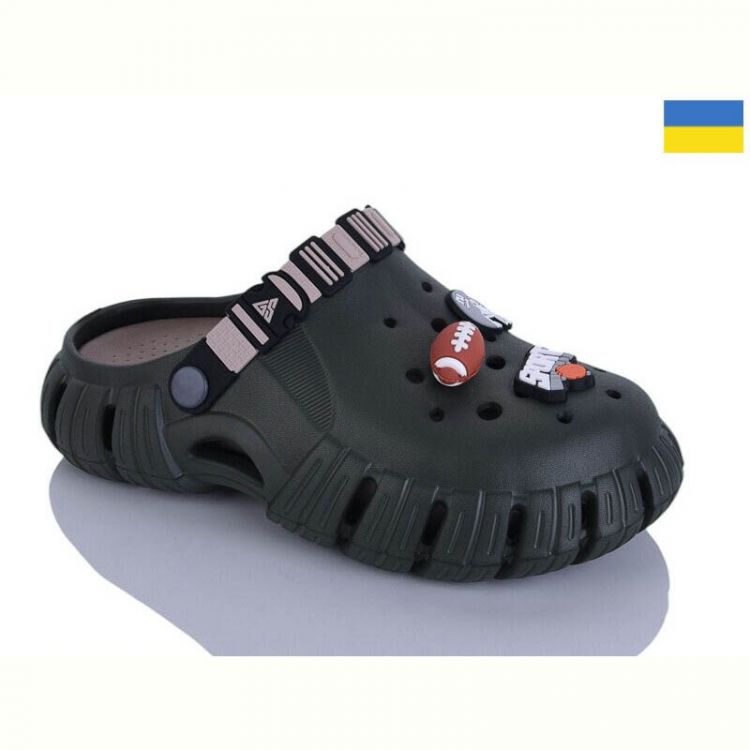 Купить Кроксы Malibu 6770 хакі/беж на obuv-plus.com.ua