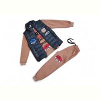 Купить Костюм спорт Malibu2 2520 beige-black на obuv-plus.com.ua