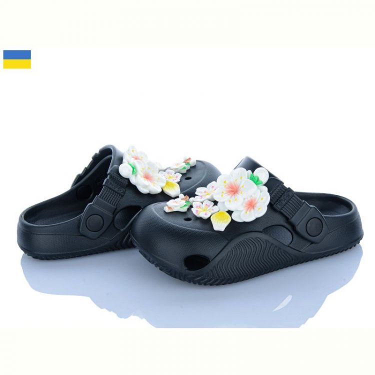 Купить Кроксы Dago 330 чорний на obuv-plus.com.ua