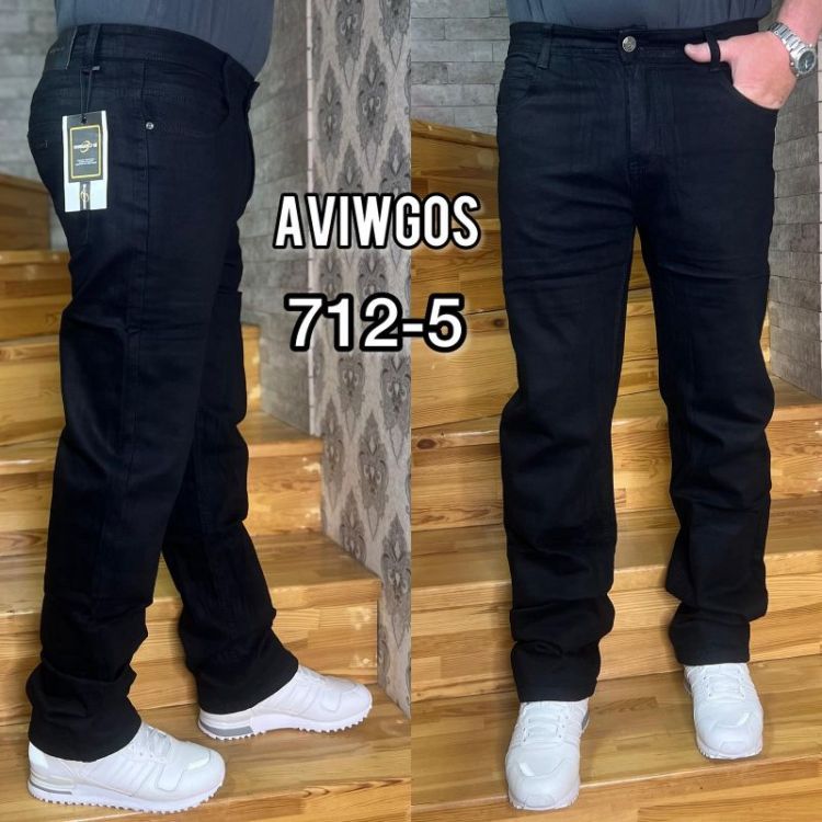 Купить Джинсы God Baron 712-5 black на obuv-plus.com.ua