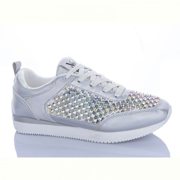 Купить Кроссовки Violeta 2028-12 silver на obuv-plus.com.ua