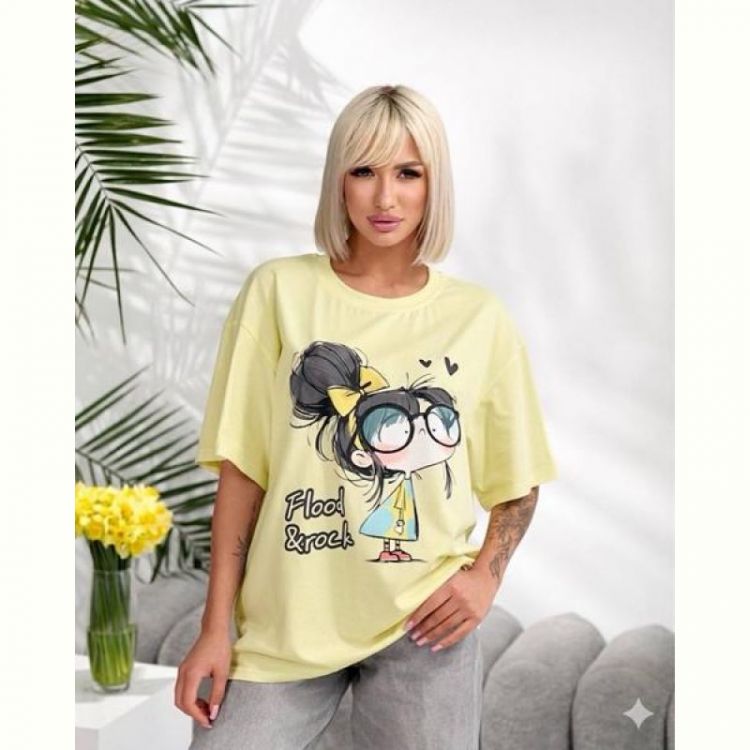 Купить Футболка Lelis 1060-25 yellow на obuv-plus.com.ua