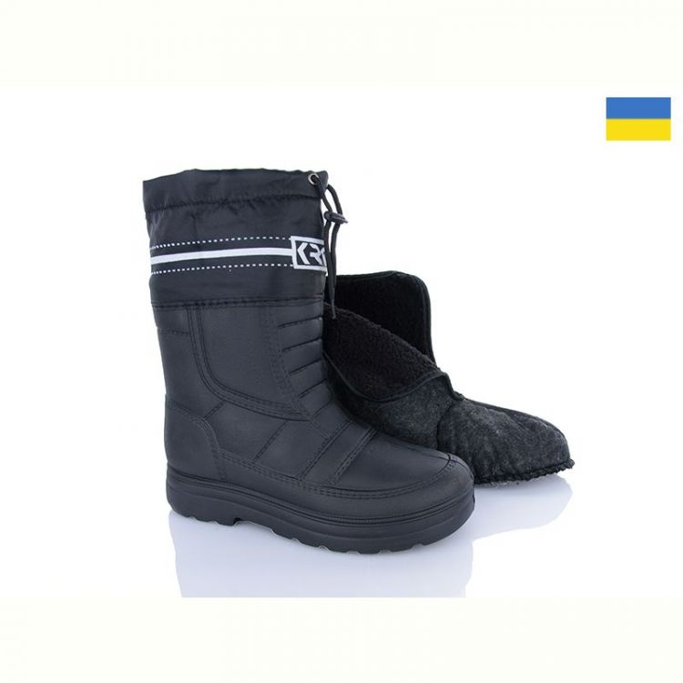 Купить Сапоги Krok Б01 чорний на obuv-plus.com.ua