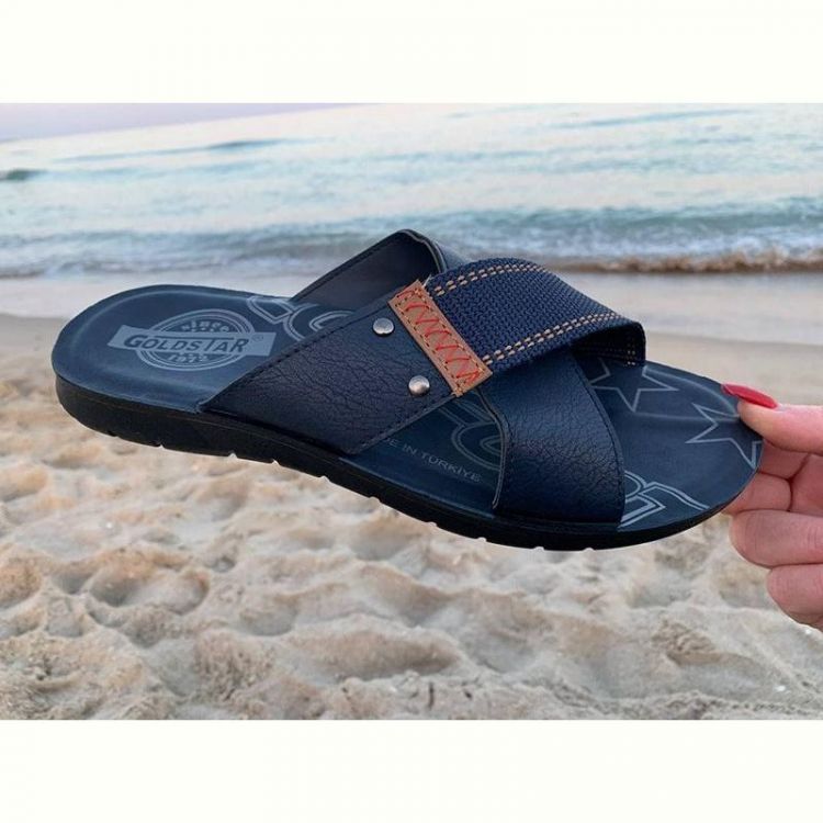 Купить Шлепанцы Malibu 6125 blue на obuv-plus.com.ua