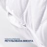Купить Набор подушек 2 шт 50×70 Breeze IDEIA стеганый чехол на молнии, искусственный пух, гипоаллергенная подушка на obuv-plus.com.ua