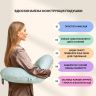 Купить Подушка для кормления диванчик 60х70х16 см хлопок антиалергенное волокно, для удобства мамы, с молнией на obuv-plus.com.ua