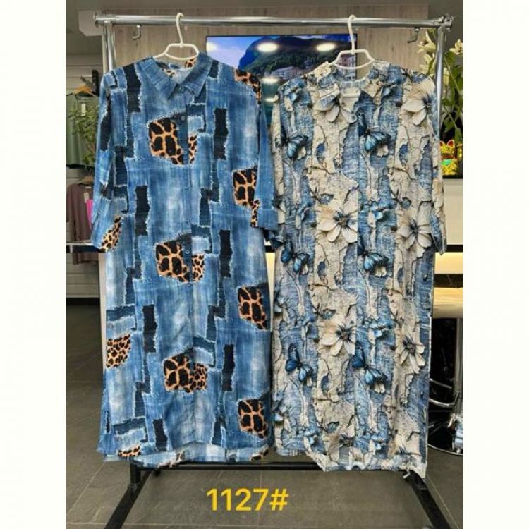 Купить Платье JJF 1127-1 blue на obuv-plus.com.ua