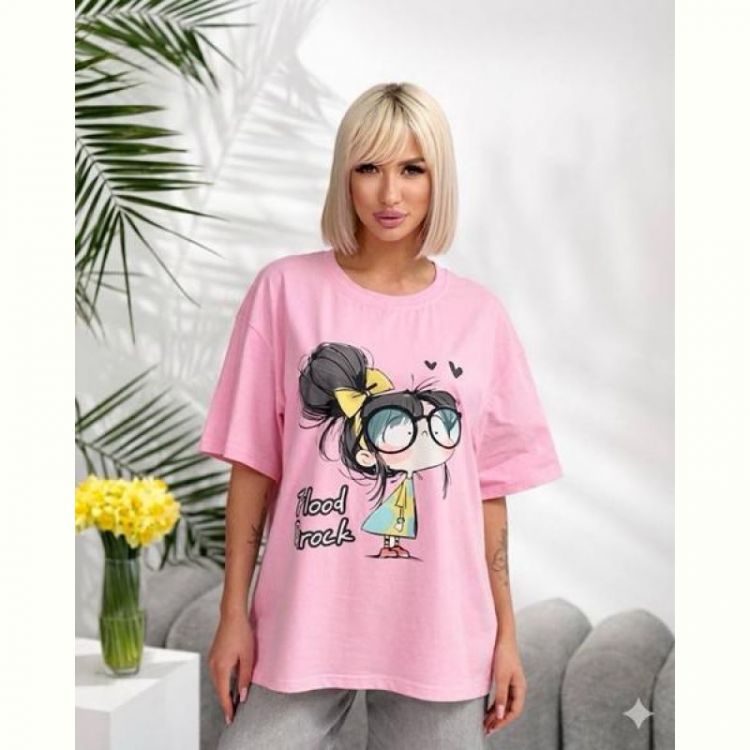 Купить Футболка Lelis 1060-25 pink на obuv-plus.com.ua