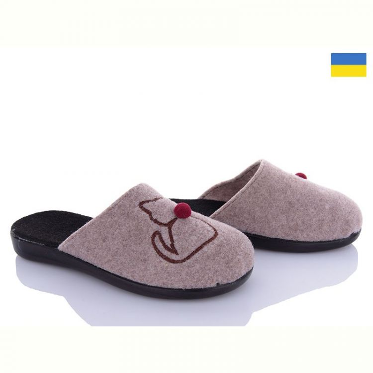 Купить Тапочки Klerotex 123-12 бежевий на obuv-plus.com.ua