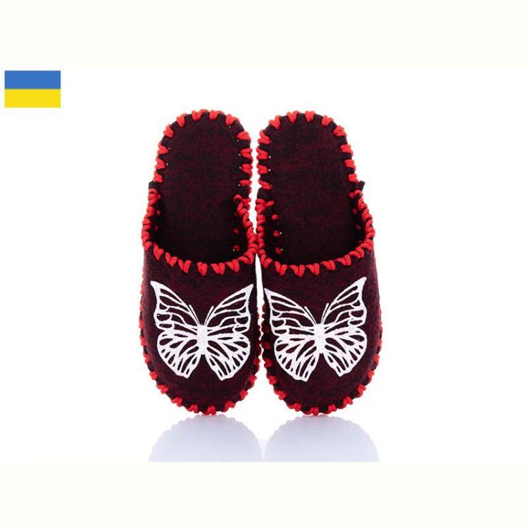 Купить Тапочки Vends 203W бордовий на obuv-plus.com.ua