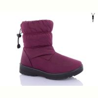 Купить Дутики QQ Панда D21R141 wine на obuv-plus.com.ua