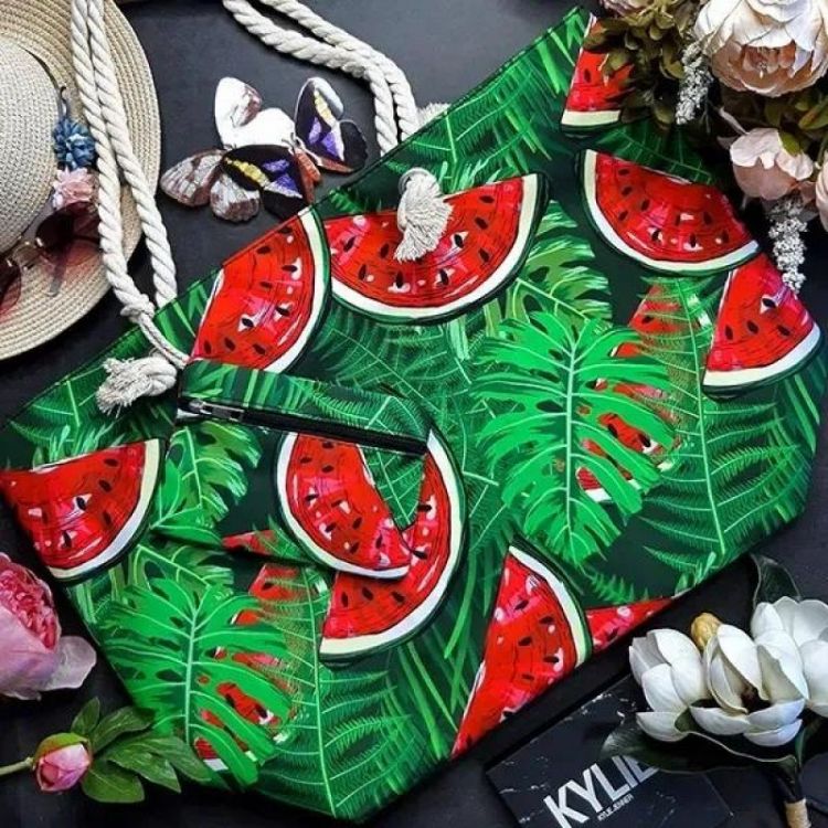 Купить Сумка Luna-bag 8973 green-red на obuv-plus.com.ua