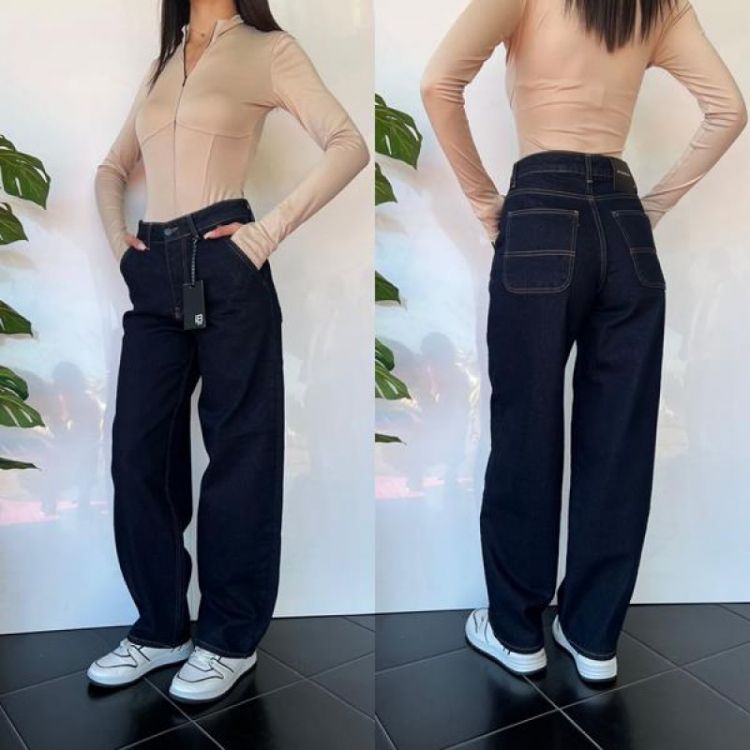 Купить Джинсы i8denim Women TB46 navy на obuv-plus.com.ua