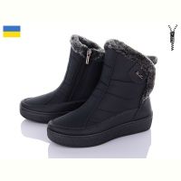 Купить Дутики Paolla 227 чорний на obuv-plus.com.ua