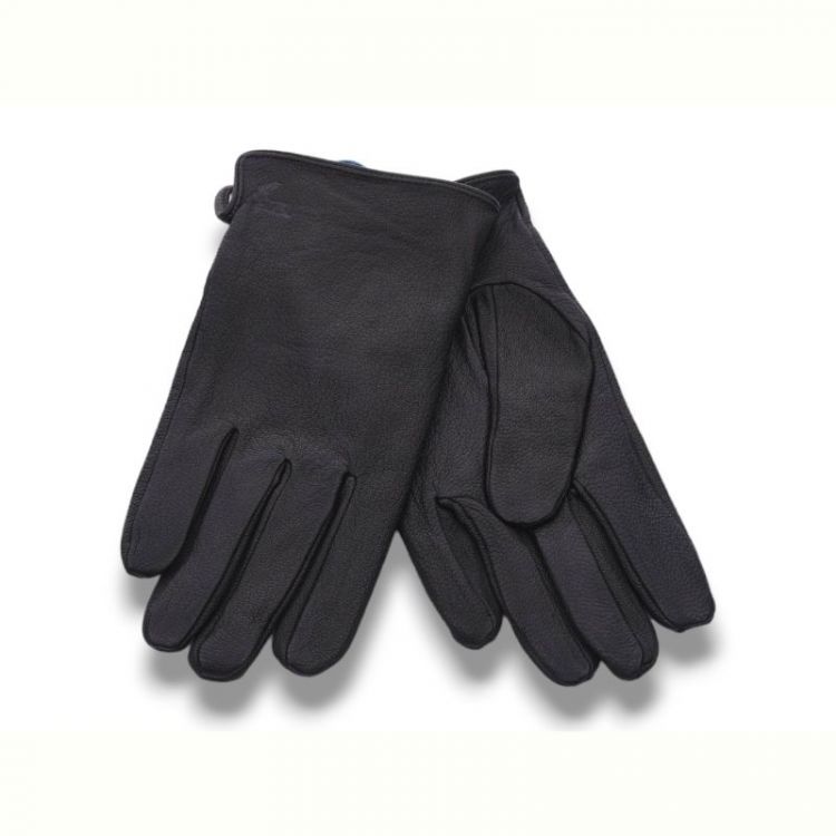 Купить Перчатки КОРОЛЕВА 0533A шк-олень вовна black на obuv-plus.com.ua