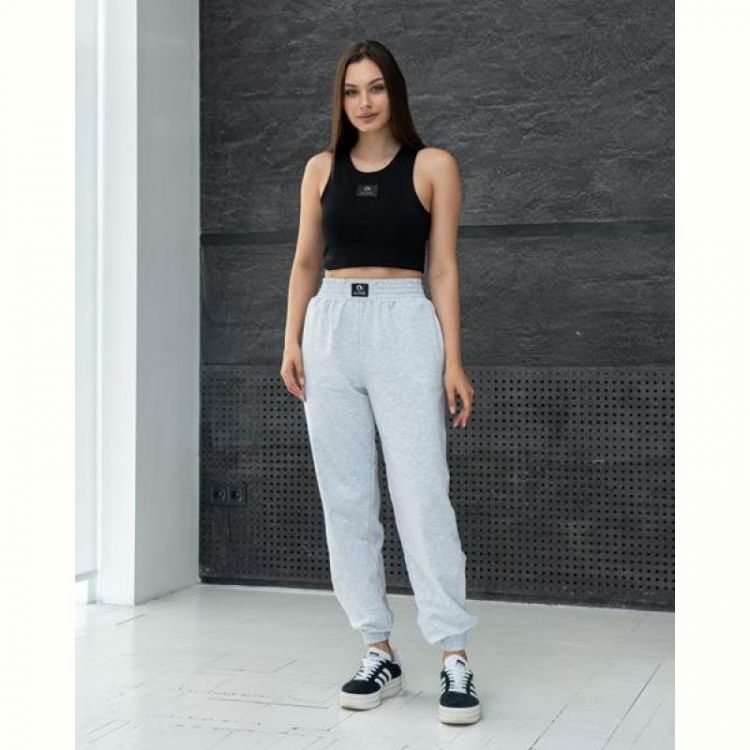 Купить Штаны спорт AZNA Б98 l.grey на obuv-plus.com.ua