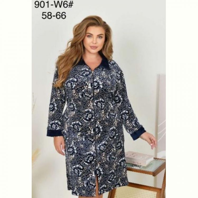 Купить Халат Romeo life RL901-W6 grey на obuv-plus.com.ua