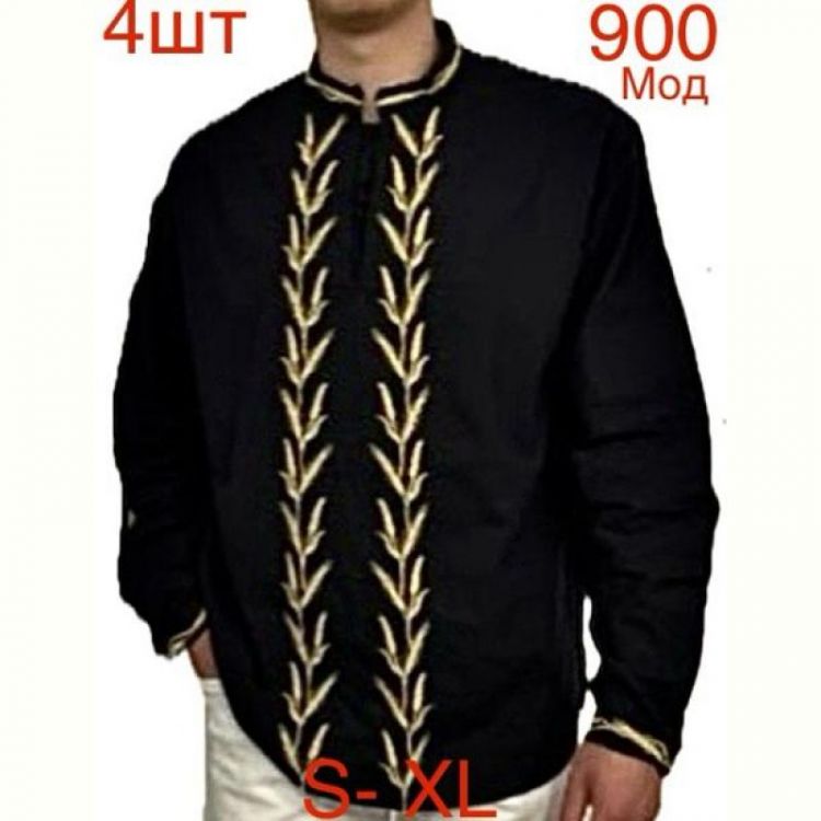 Купить Вышиванка Надийка ND659-900 black на obuv-plus.com.ua