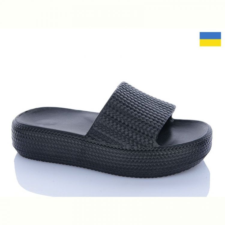 Купить Шлепанцы Gipanis DS-78 чорний на obuv-plus.com.ua