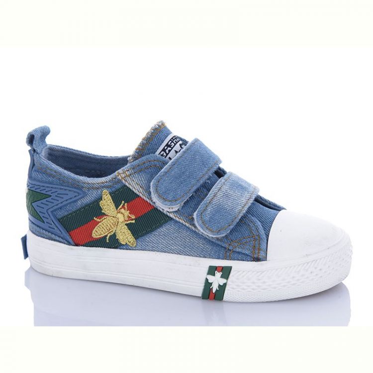 Купить Кеды Comfort-baby 7176-110 блакитний (25-30) на obuv-plus.com.ua