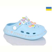 Купить Кроксы Malibu 6005 бірюзовий на obuv-plus.com.ua