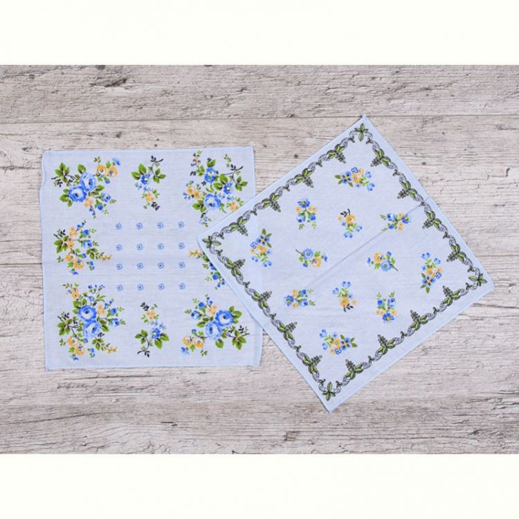 Купить Носовой платок Shawls S012-12 l.blue на obuv-plus.com.ua