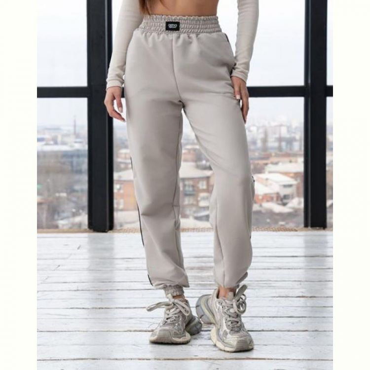 Купить Штаны спорт AZNA Б98 beige на obuv-plus.com.ua