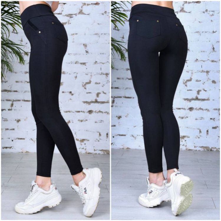 Купить Лосины Sport style 205384 black на obuv-plus.com.ua