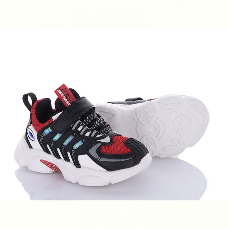 Купить Кроссовки Clibee L317 black-red на obuv-plus.com.ua