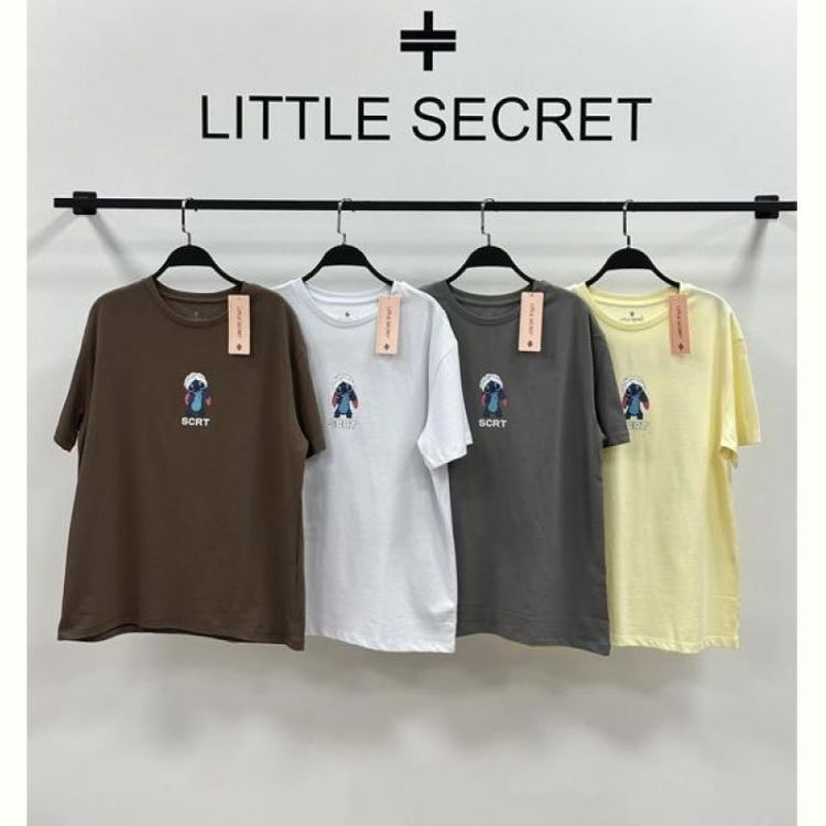 Купить Футболка Little Secret 500445 yellow на obuv-plus.com.ua