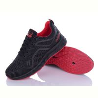 Купить Кроссовки Wonex 197-142 black-red на obuv-plus.com.ua