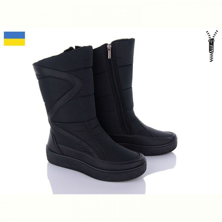 Купить Дутики Paolla 220 чорний на obuv-plus.com.ua