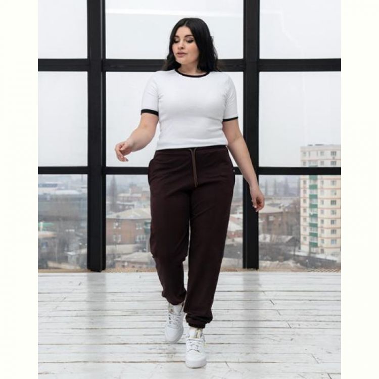 Купить Штаны спорт AZNA Б53 brown на obuv-plus.com.ua