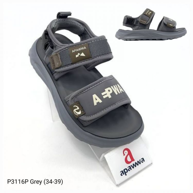 Купить Босоножки Apawwa ApB-P3116P grey на obuv-plus.com.ua